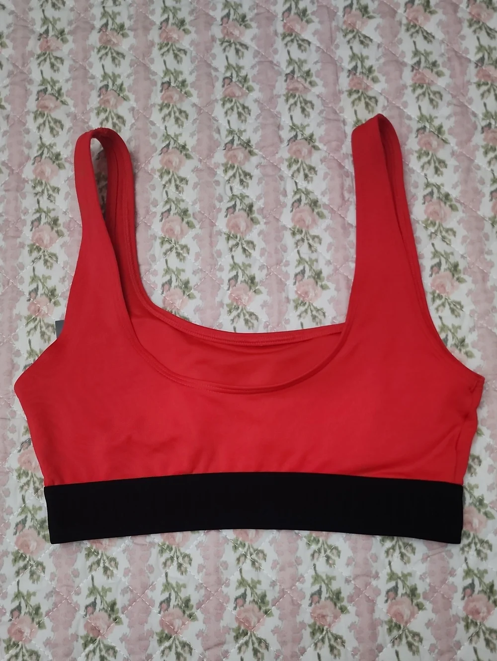 NWT PINK Ultimate Victoria's Secret Red Gym To Swim Sports Bra XS XP